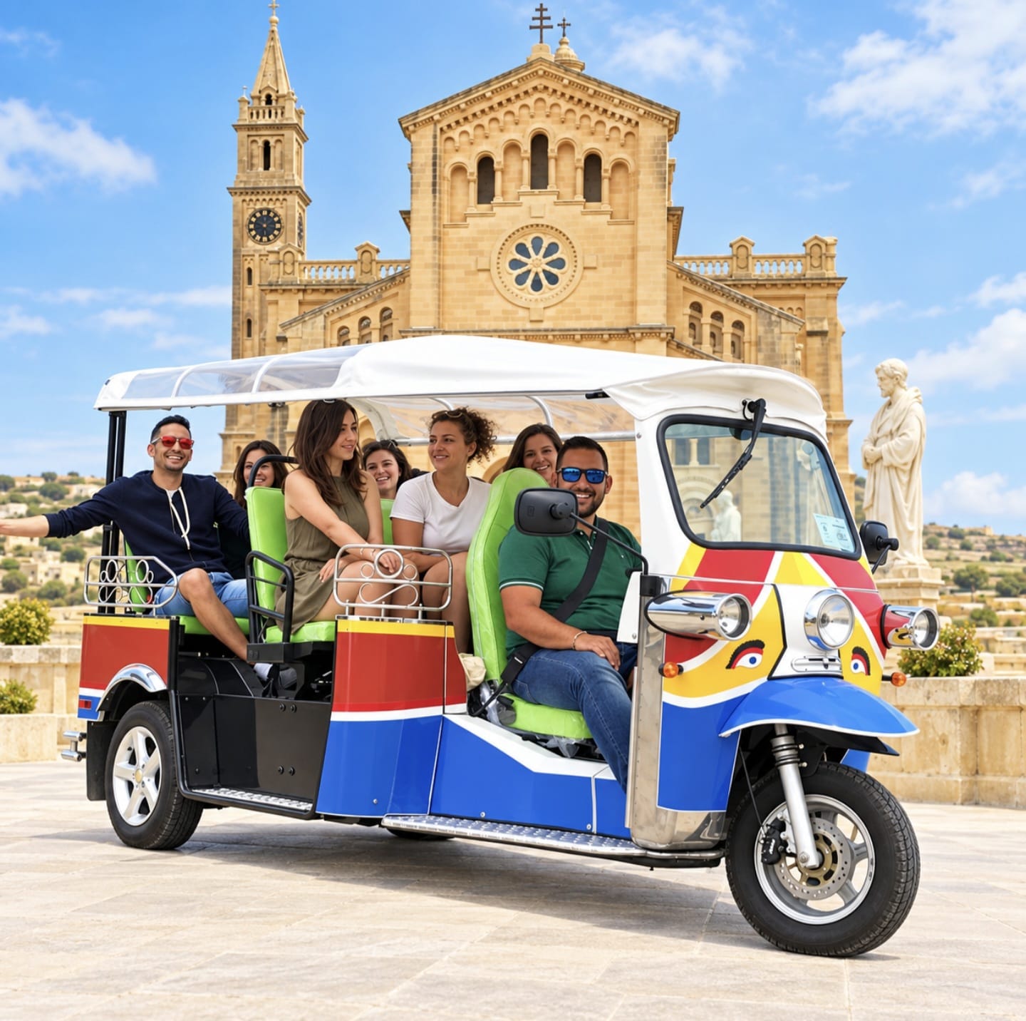 Malta Tuk-Tuk UTV and private boat experiences